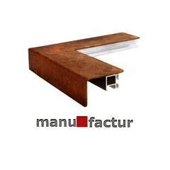 Verrosteter Stahlrahmen