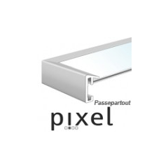 Nielsen Pixel 22x22 cm mit Passepartout