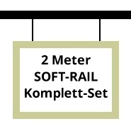 Soft-Rail® Komplettset, 2 Meter