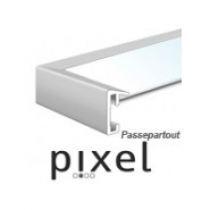 Nielsen Pixel 22x22 cm mit Passepartout