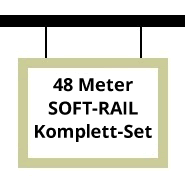 Soft-Rail® Komplettset, 48 Meter