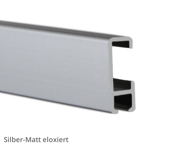mit Tellergleiter /Ø 2,0 mm SOFT-RAIL/® 5 St Perlonseile 1,50 m f/ür Galerieschienen